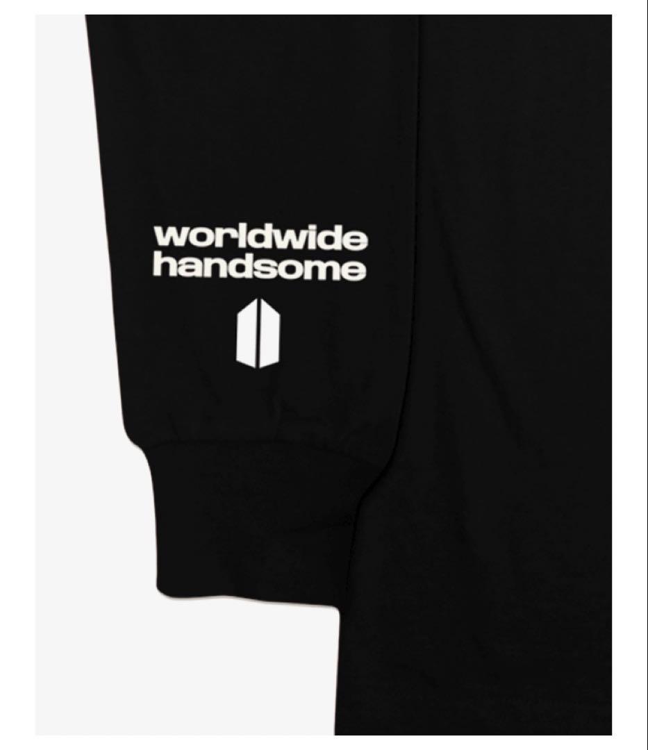 BTS jin ジン ロンT ブラック L サイズ