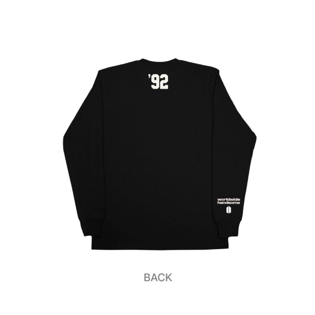 BTS jin ジン ロンT ブラック L サイズ