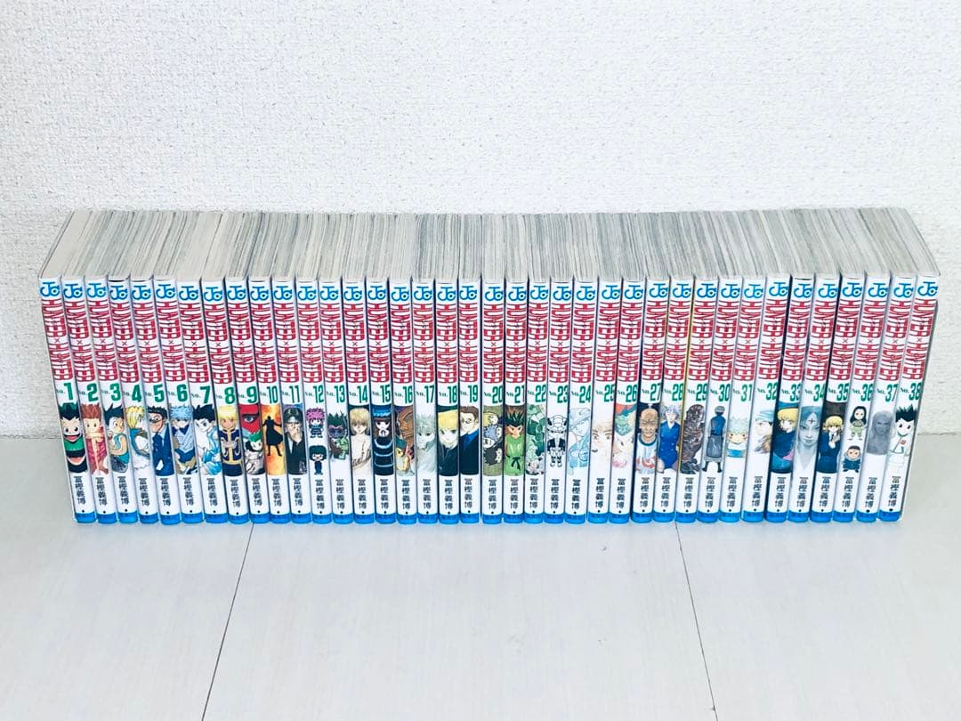 【38巻セット】ハンターハンター HUNTER×HUNTER 全巻セット