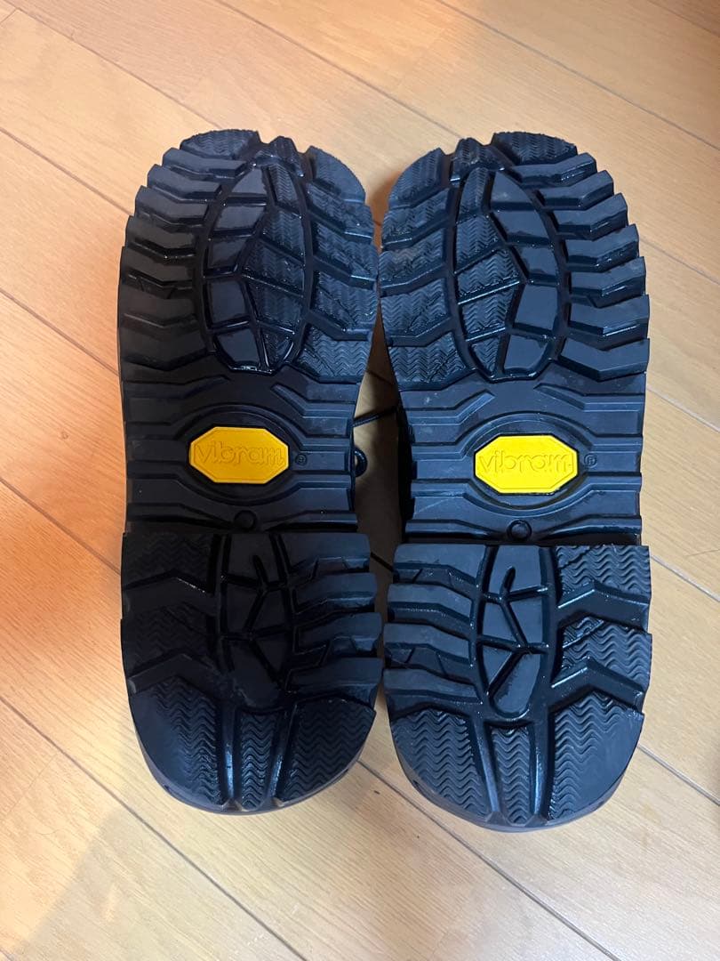 Noda416 ZARA ビブラムソールレザーデッキシューズ 27cm