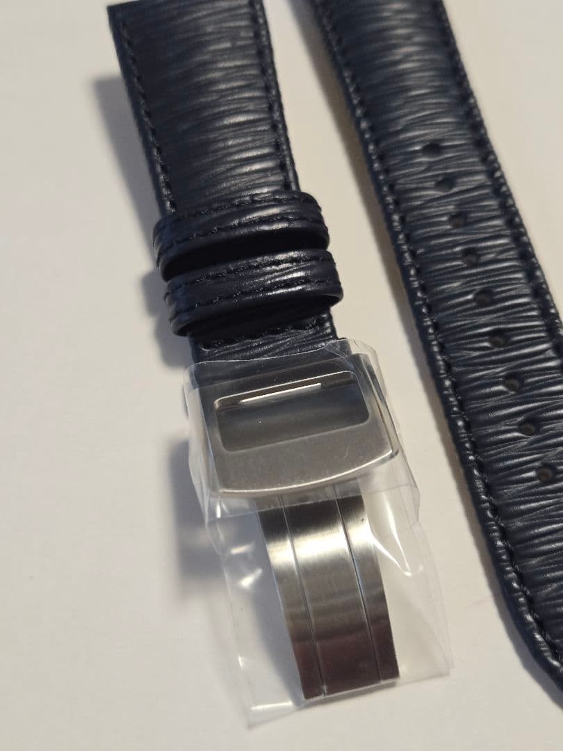 非売品【グランドセイコー】メンズサイズ レザーバンド&Dバックル(かん幅22㎜)