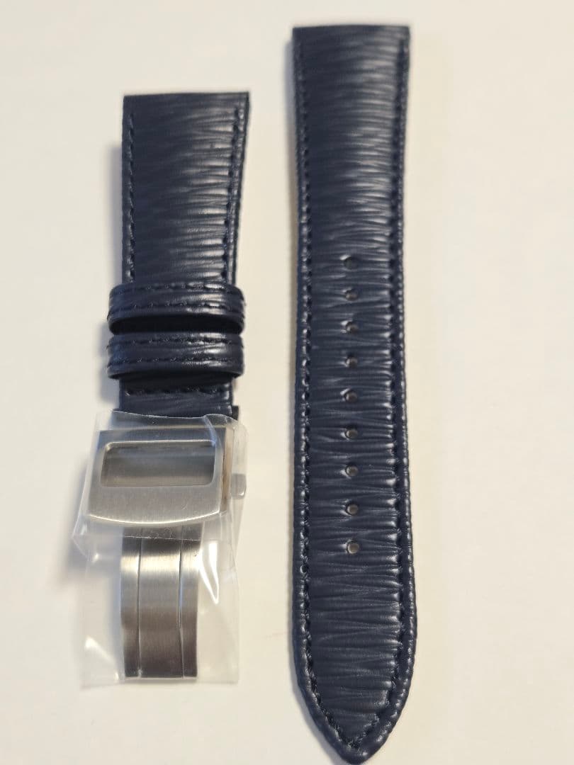 非売品【グランドセイコー】メンズサイズ レザーバンド&Dバックル(かん幅22㎜)