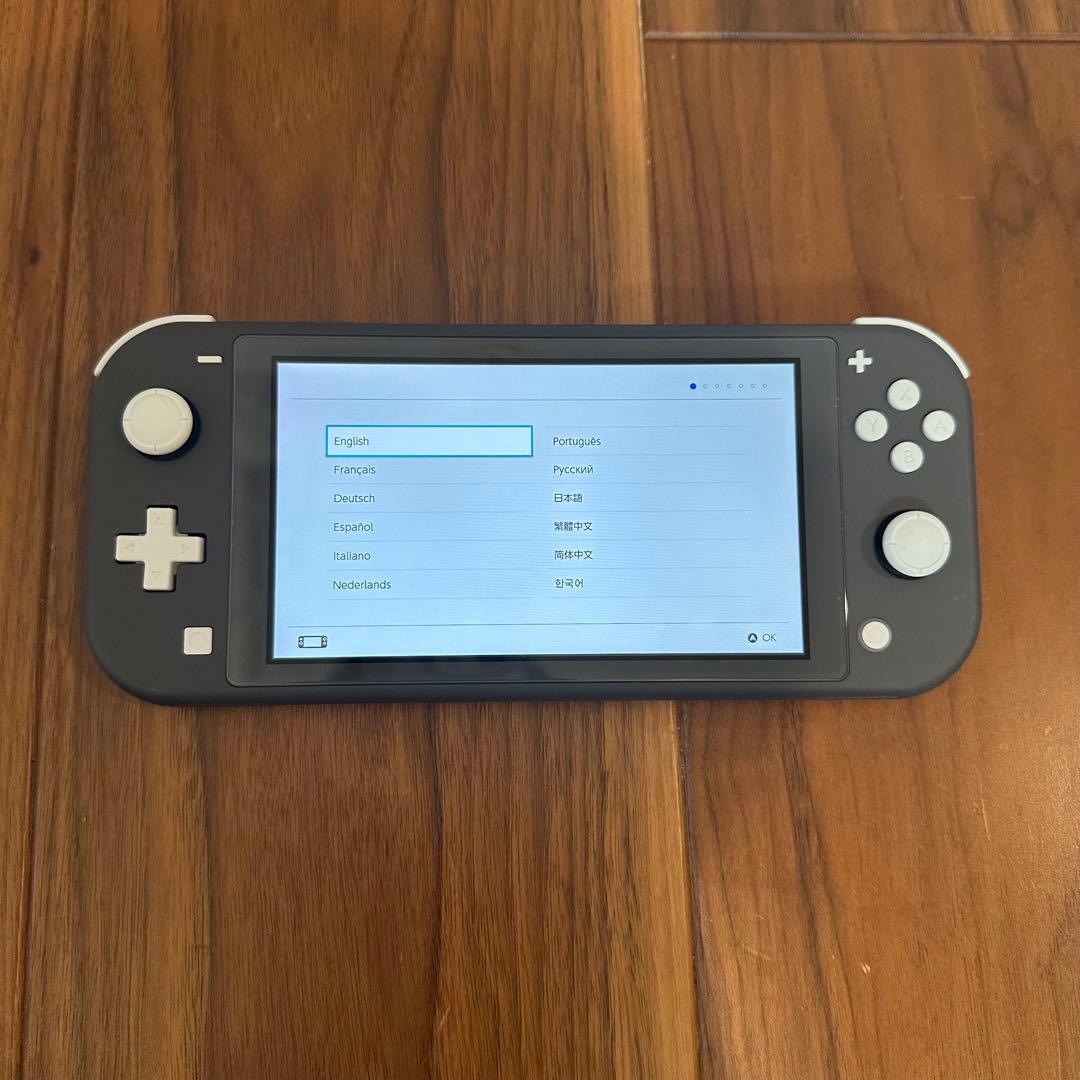 スイッチライト本体　グレー