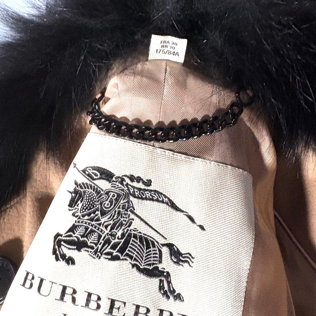 カシミヤ混●バーバリー ロンドン ウール コート ノバチェック BURBURRY