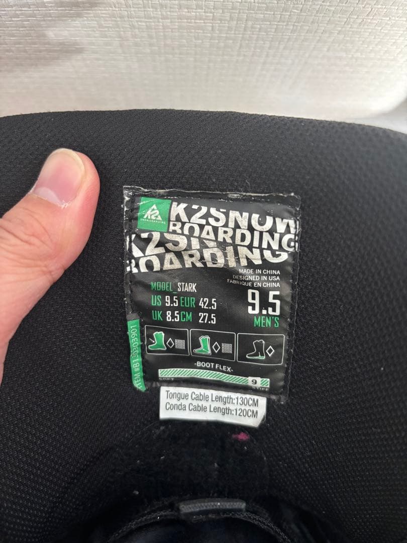 週末限定27.5 K2 STARステップインブーツ　stepin Kwicker