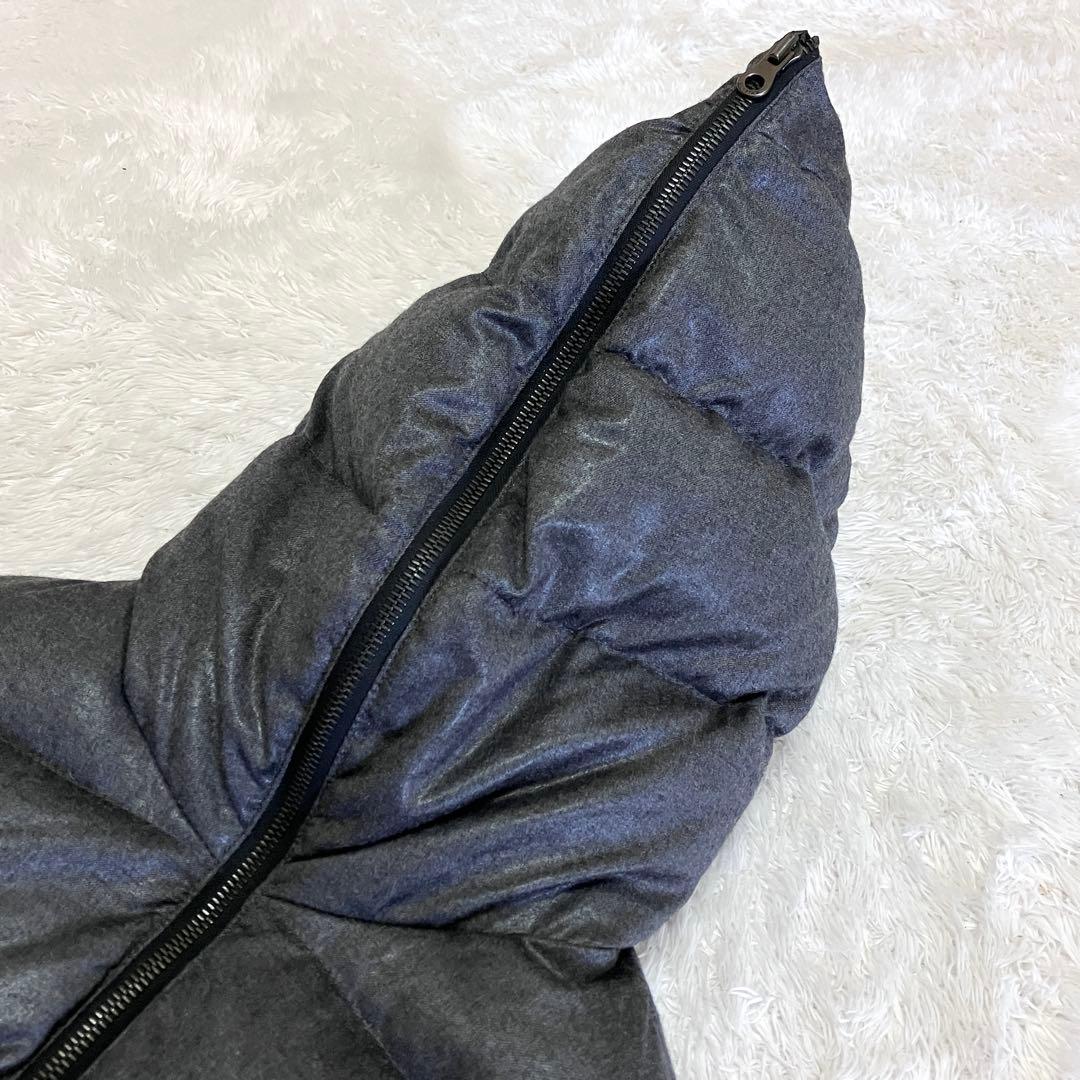極美品 デュベティカ 別注 ダウン ベスト カシミヤ FEBEDUE グレー