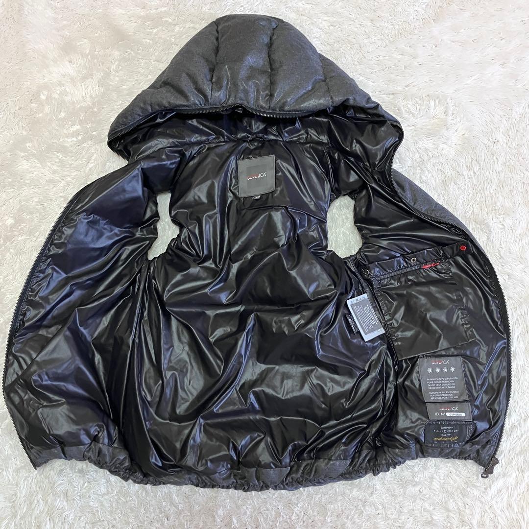 極美品 デュベティカ 別注 ダウン ベスト カシミヤ FEBEDUE グレー