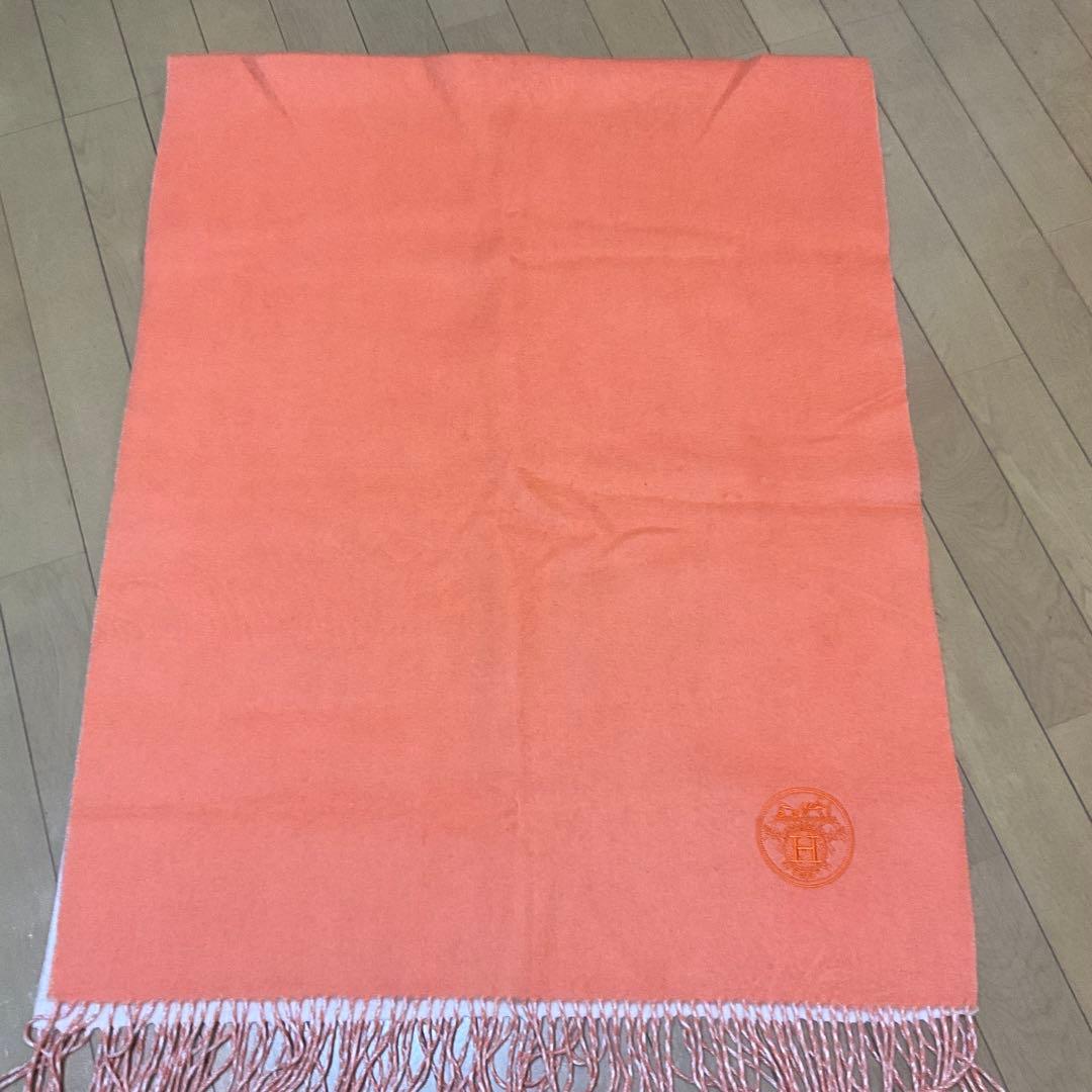 エルメス　カシミヤ100%　マフラー ストールこゆび姫♡