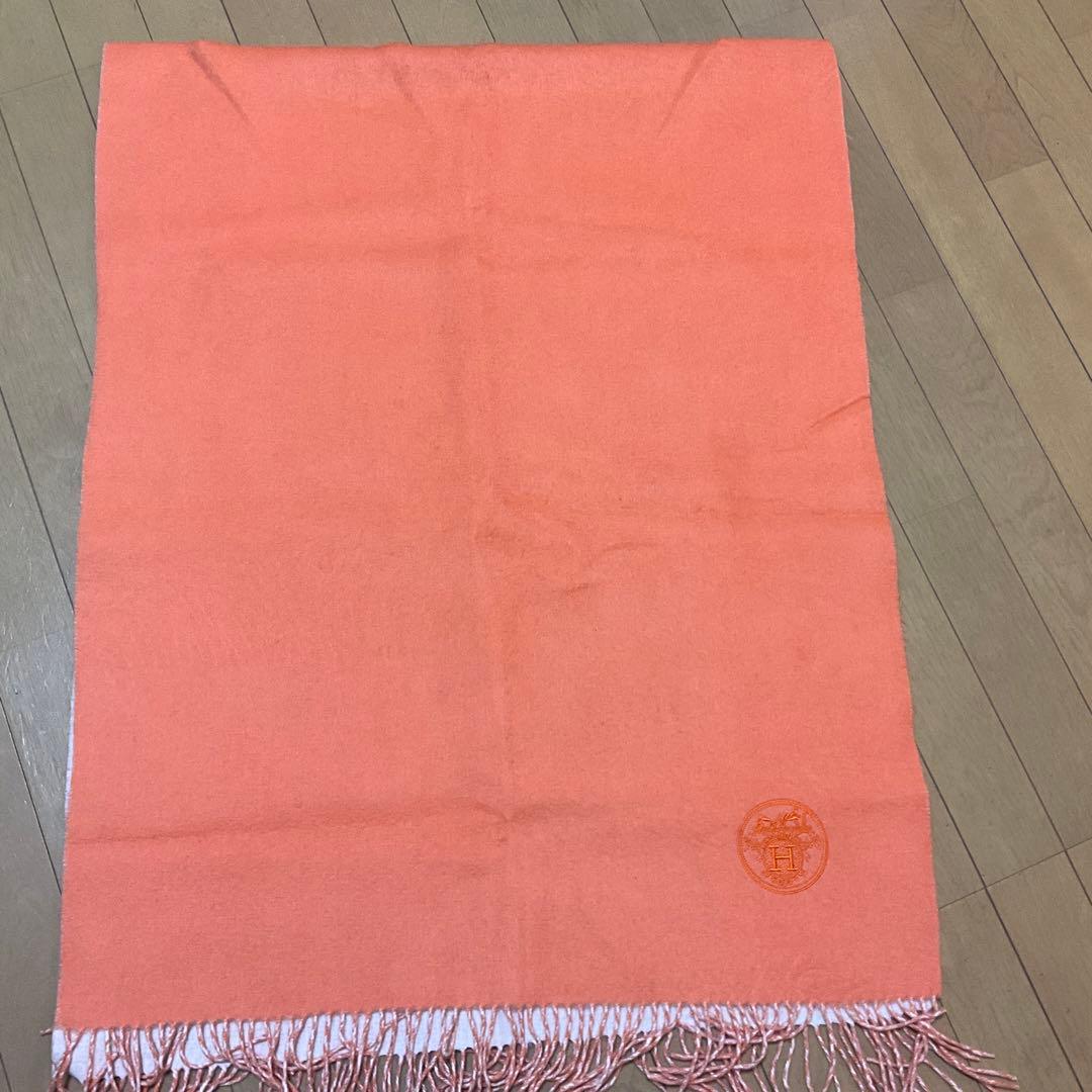 エルメス　カシミヤ100%　マフラー ストールこゆび姫♡