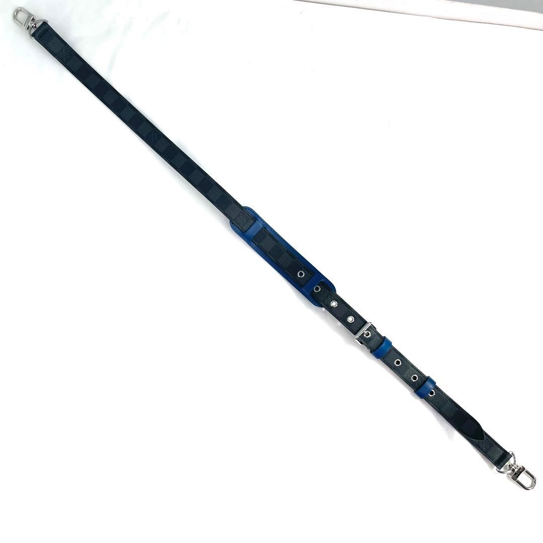 【美品】ルイヴィトン ダミエ グラフィット キーポル 用 ショルダーストラップ