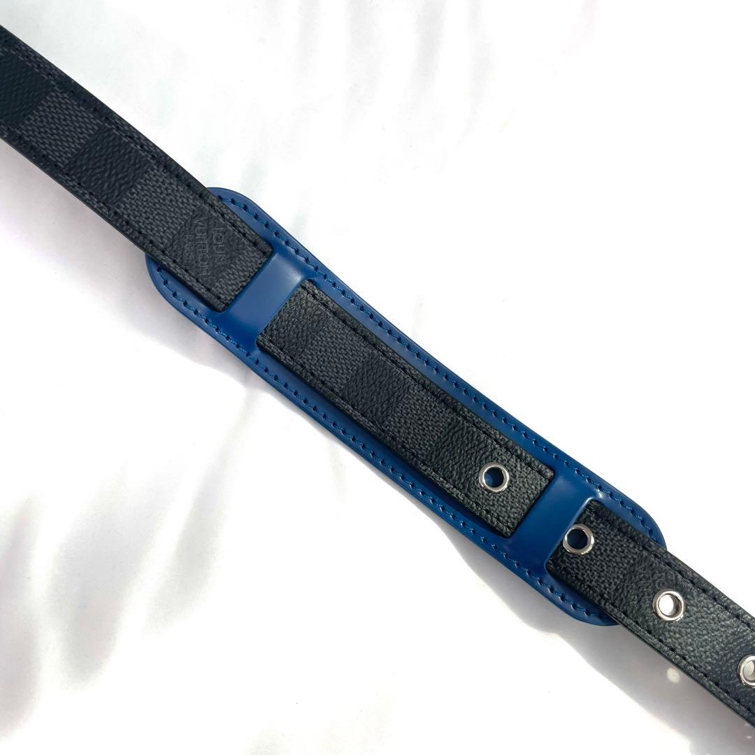 【美品】ルイヴィトン ダミエ グラフィット キーポル 用 ショルダーストラップ