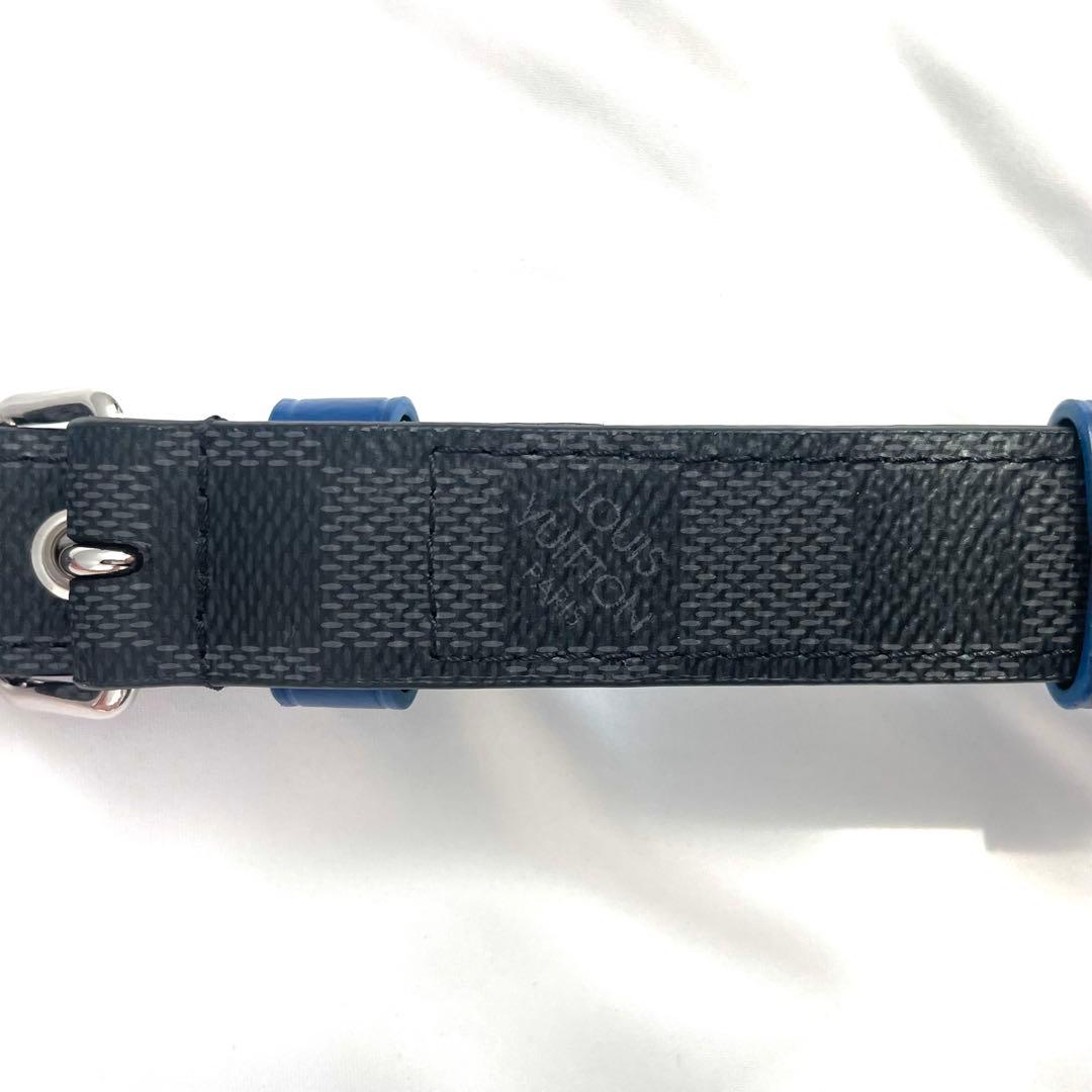 【美品】ルイヴィトン ダミエ グラフィット キーポル 用 ショルダーストラップ