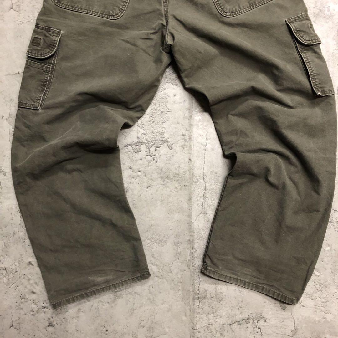 カーハート　カーゴパンツ　大人気　36インチ　ビックシルエット　ビンテージ