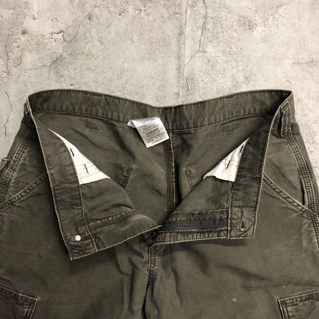 カーハート　カーゴパンツ　大人気　36インチ　ビックシルエット　ビンテージ