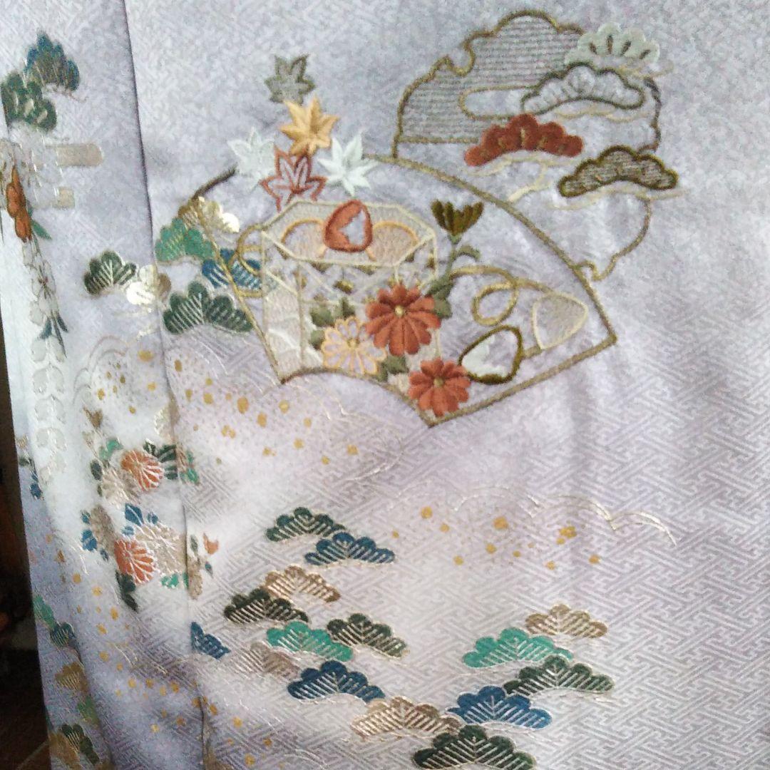 和装 着物 付け下げ 礼装 金彩 刺繍