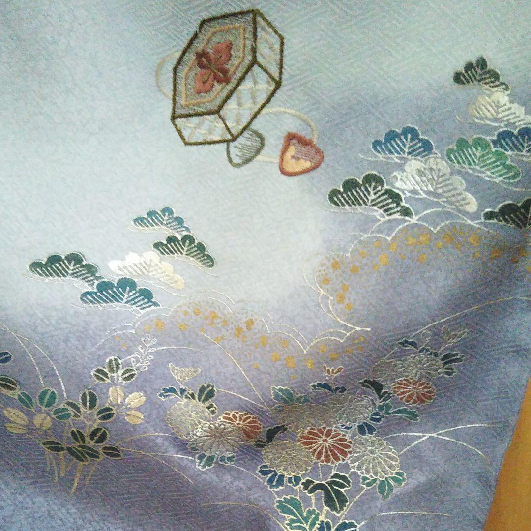 和装 着物 付け下げ 礼装 金彩 刺繍