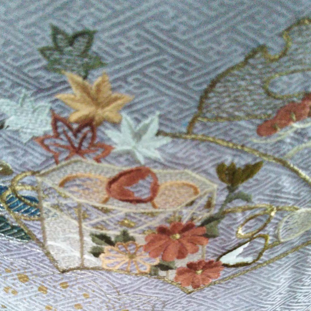 和装 着物 付け下げ 礼装 金彩 刺繍