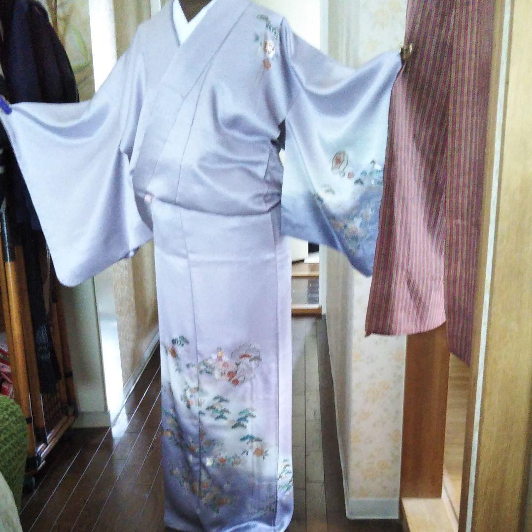 和装 着物 付け下げ 礼装 金彩 刺繍