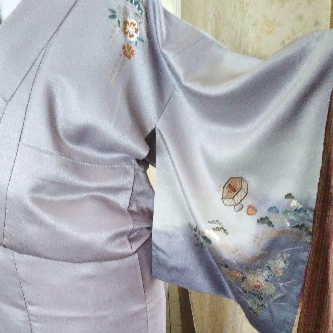 和装 着物 付け下げ 礼装 金彩 刺繍