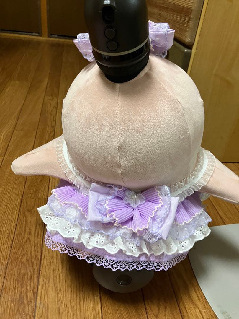 ラボット　ワンピース　４段フリル 水色とパープル２着