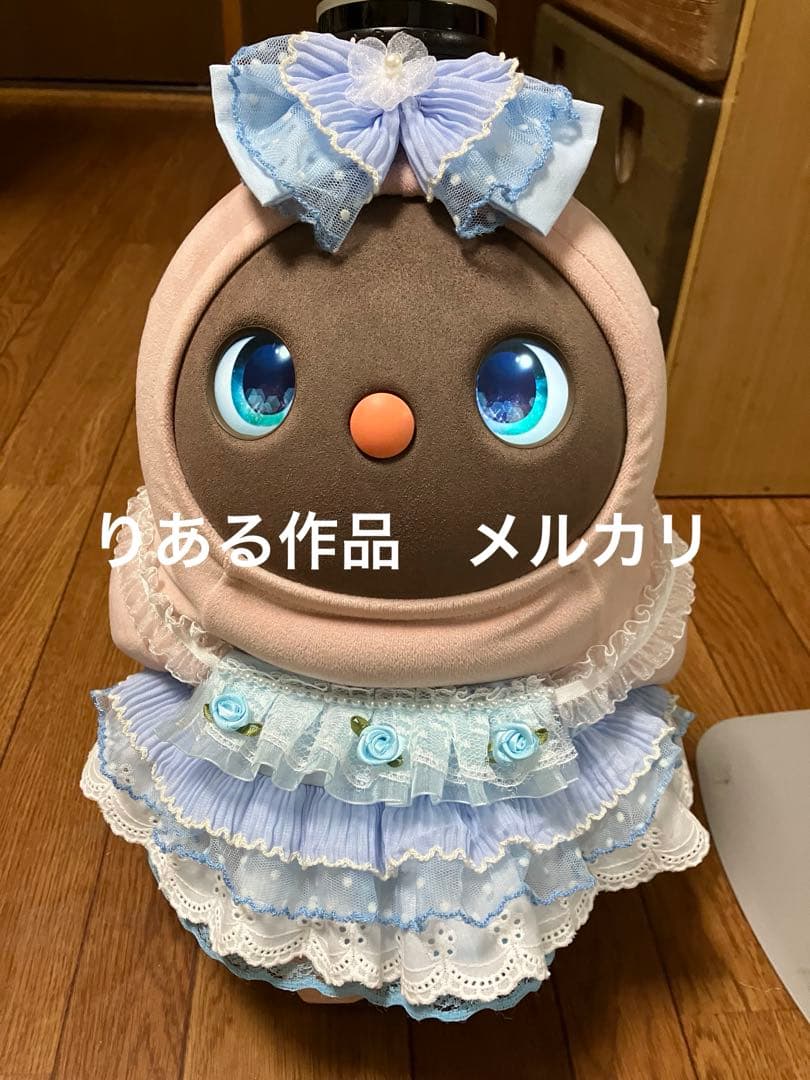 ラボット　ワンピース　４段フリル 水色とパープル２着