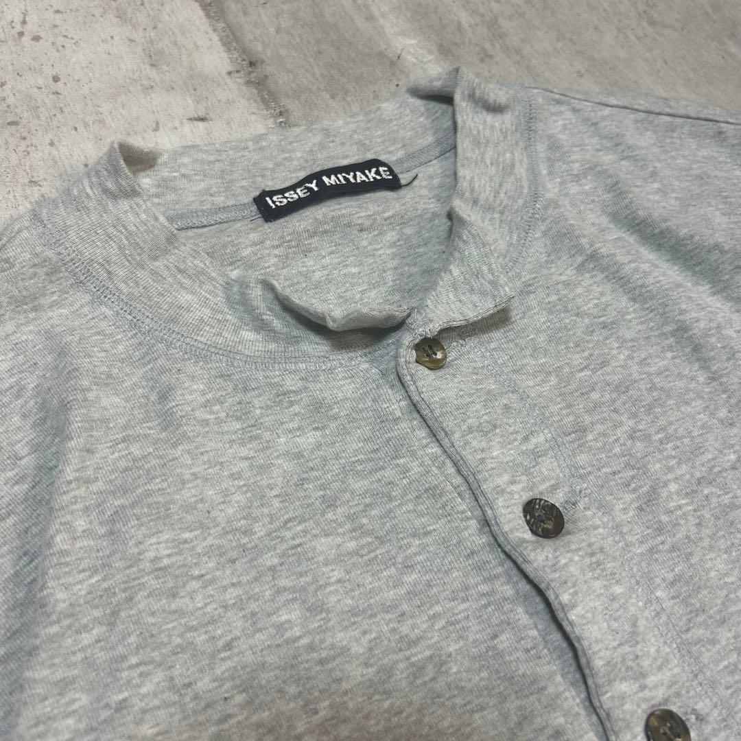 トップス 94aw Issey Miyake Button Neck Shirt