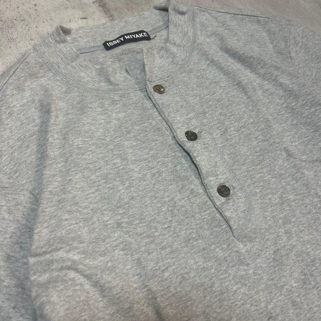 トップス 94aw Issey Miyake Button Neck Shirt