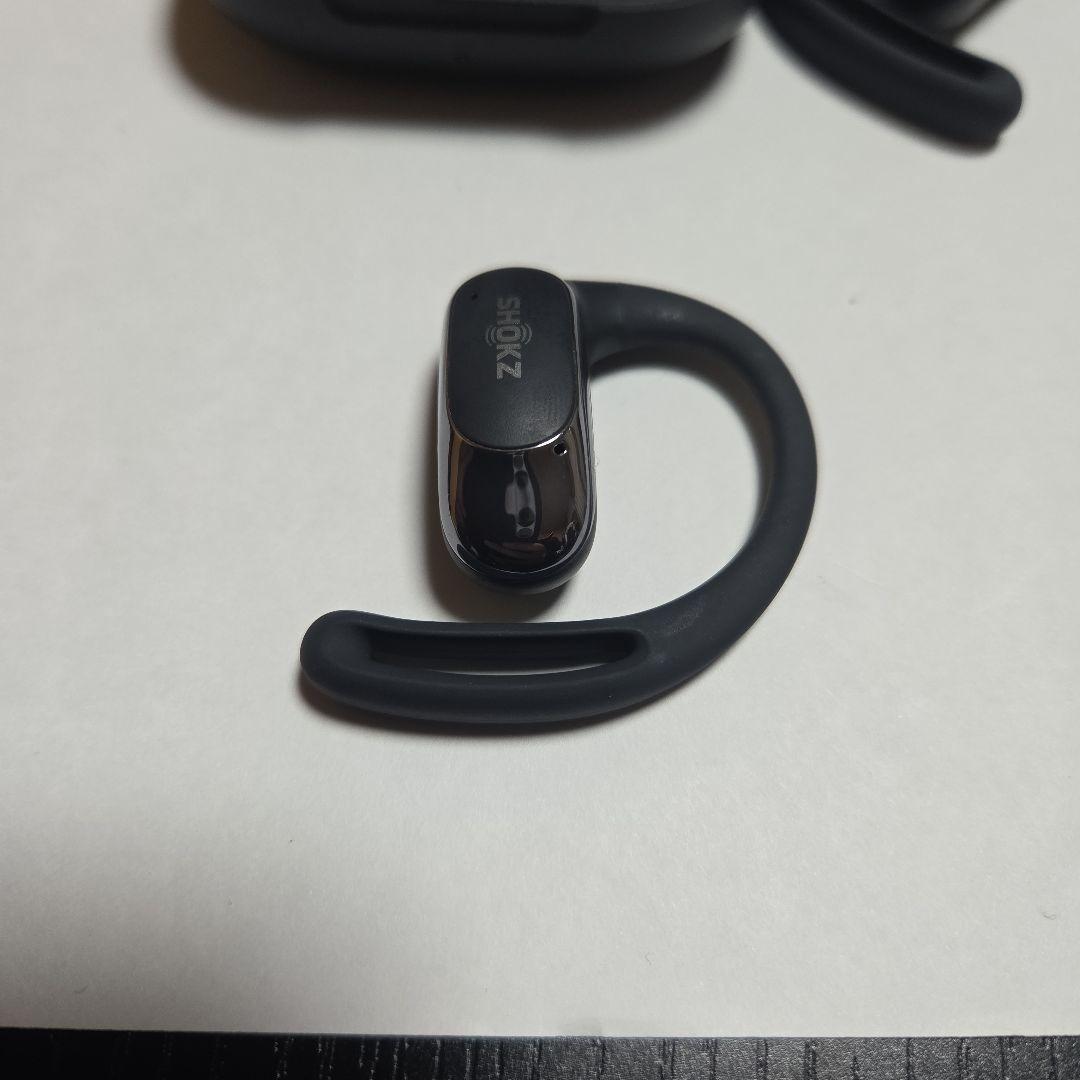 SHOKZ OPENFIT AIR 骨伝導イヤホン ブラック