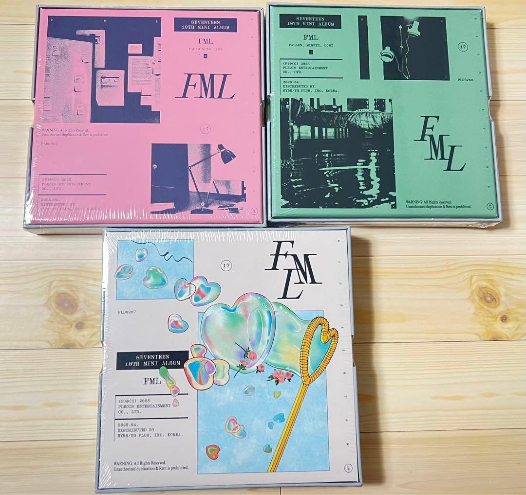 SEVENTEEN CD まとめ売り　新品未開封