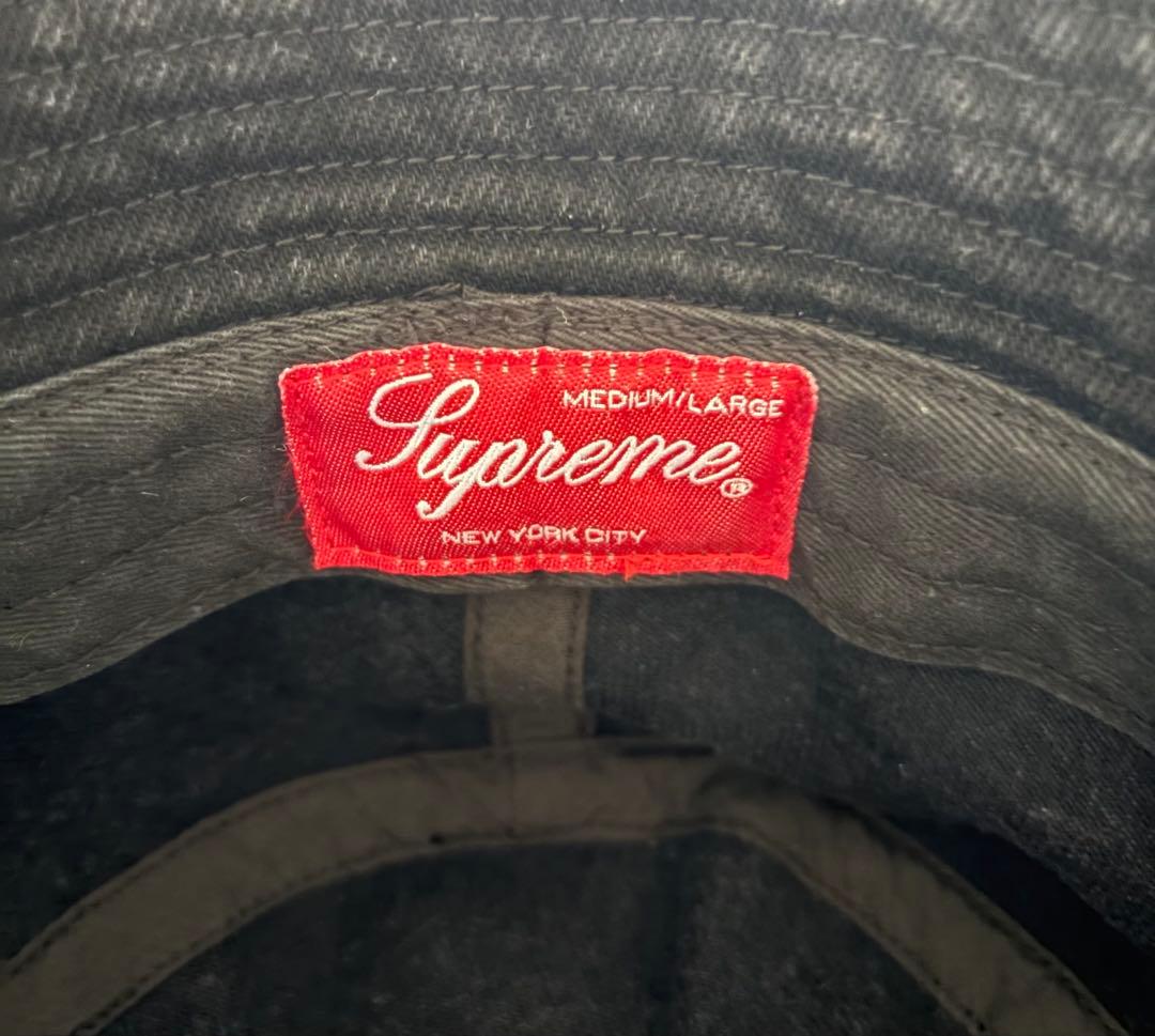 帽子 lil-gufdss Supreme Denim Crusher M/L