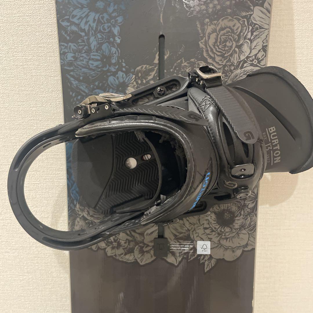 専用　【美品】Burton Process Off-Axis 152 バイン付き