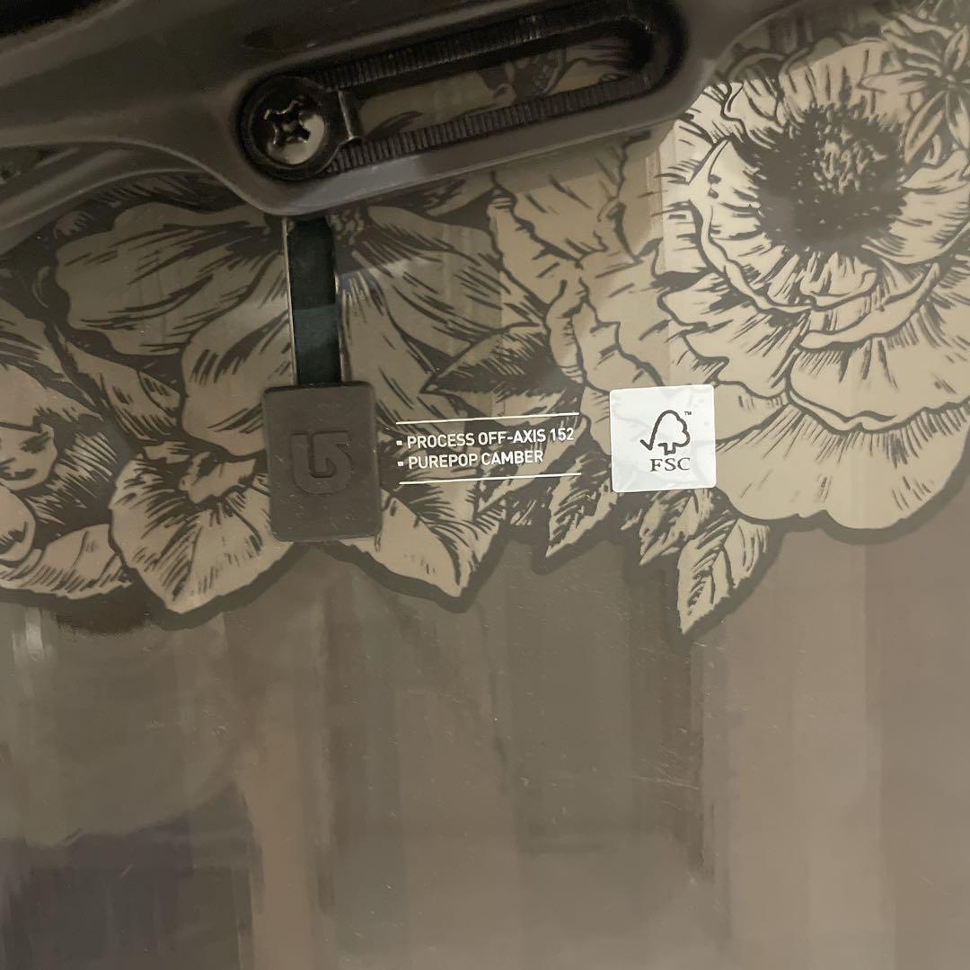 専用　【美品】Burton Process Off-Axis 152 バイン付き