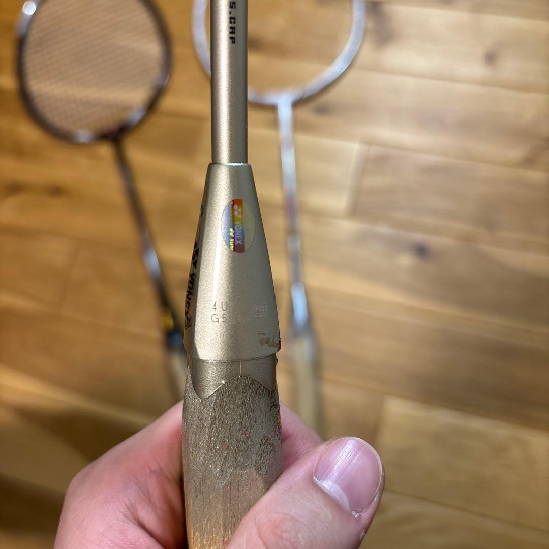 YONEX バドミントンラケット 3本セット