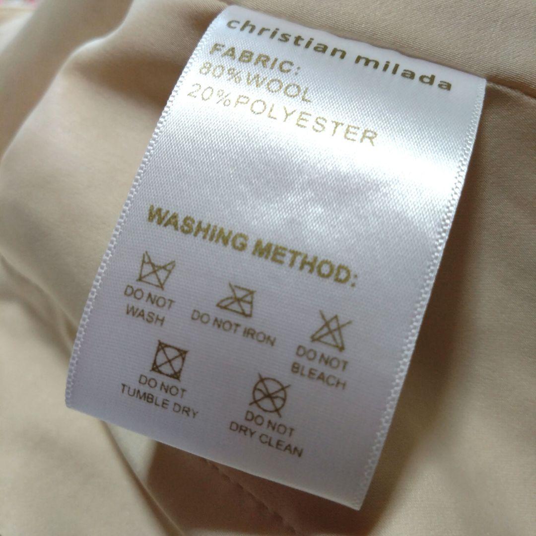 新品CHRISTIAN MILADA カラフルツイードジャケット上質ウール80%