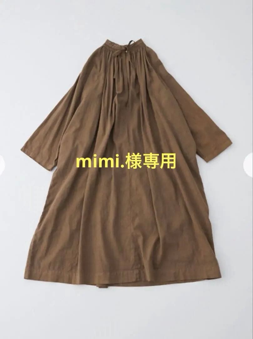 UpcycleLino】 WIFE&HUSBAND エシカル ダイチャーチドレス