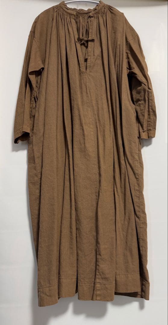 UpcycleLino】 WIFE&HUSBAND エシカル ダイチャーチドレス