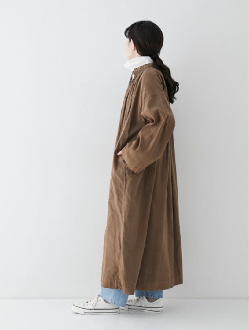 UpcycleLino】 WIFE&HUSBAND エシカル ダイチャーチドレス