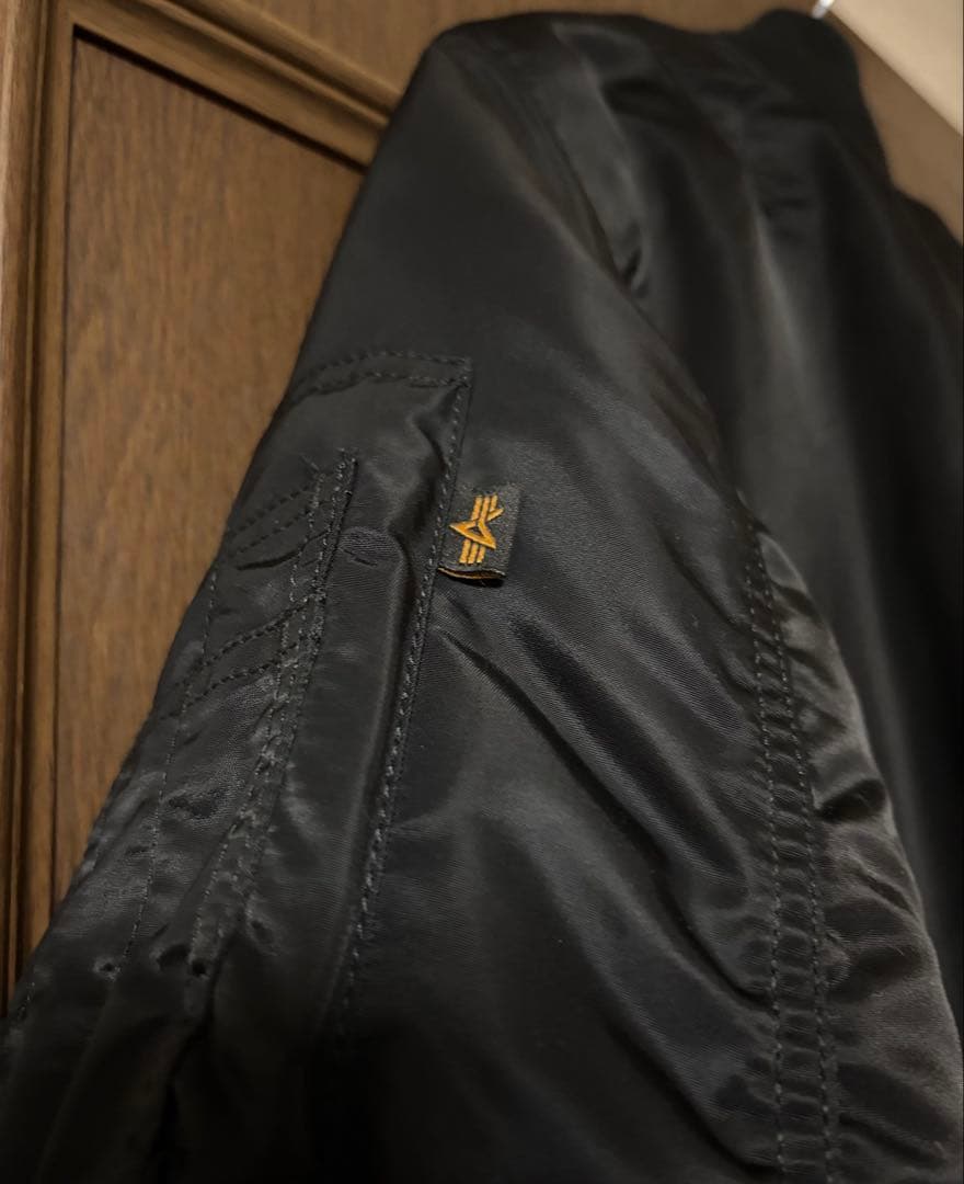 ALPHA MA-1 フライトジャケット Mサイズ ブラック