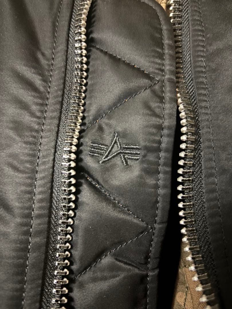 ALPHA MA-1 フライトジャケット Mサイズ ブラック