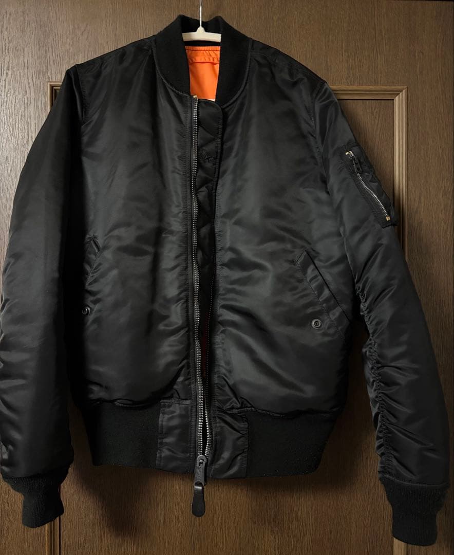 ALPHA MA-1 フライトジャケット Mサイズ ブラック