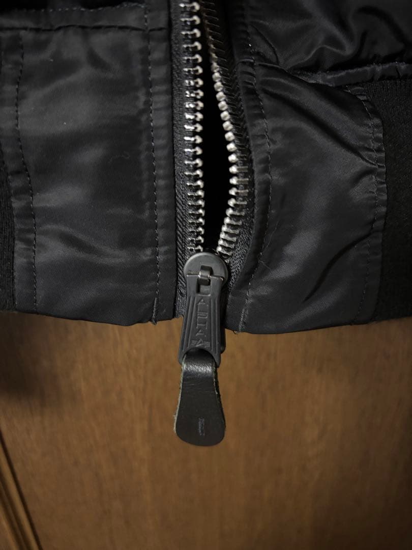 ALPHA MA-1 フライトジャケット Mサイズ ブラック