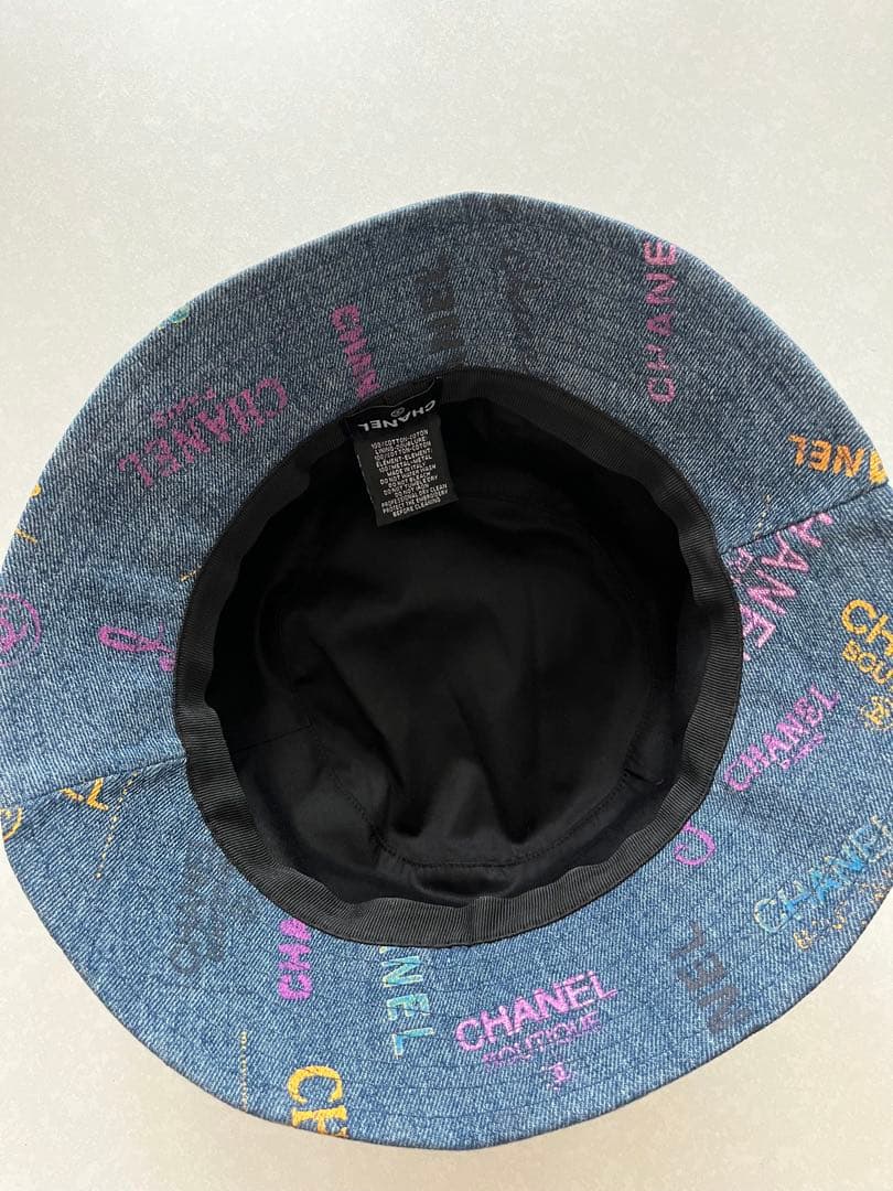 シャネル デニム バケットハット
