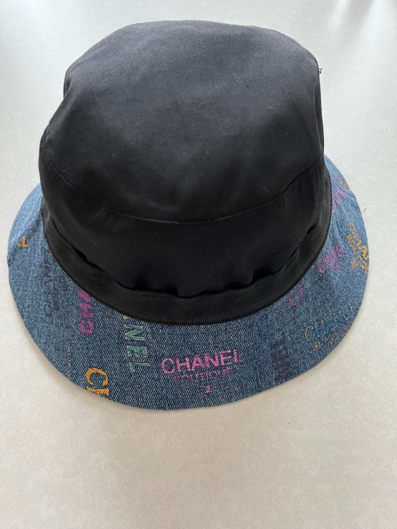シャネル デニム バケットハット