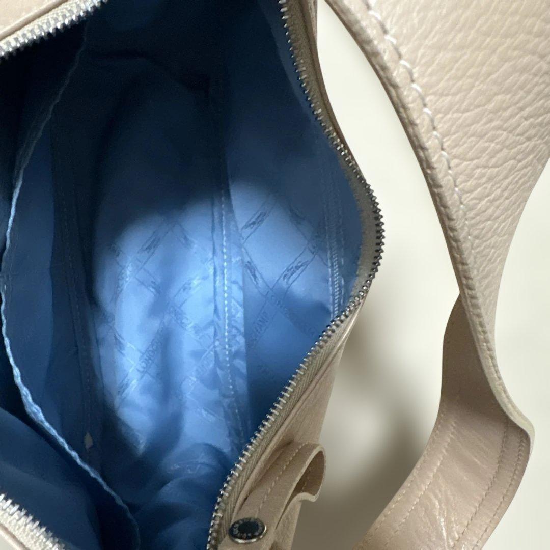 ロンシャン　ショルダーバッグ　レザー　ワンショルダー　ハーフムーン