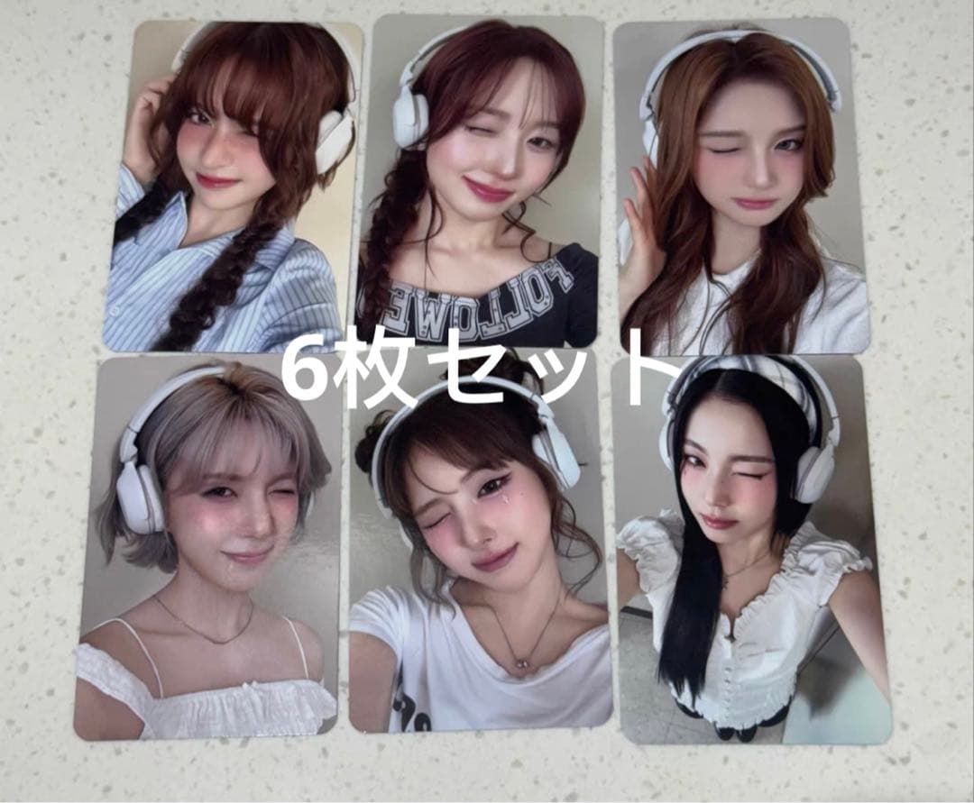 nmixx 台湾 台北 makestar 特典トレカ 6枚セット