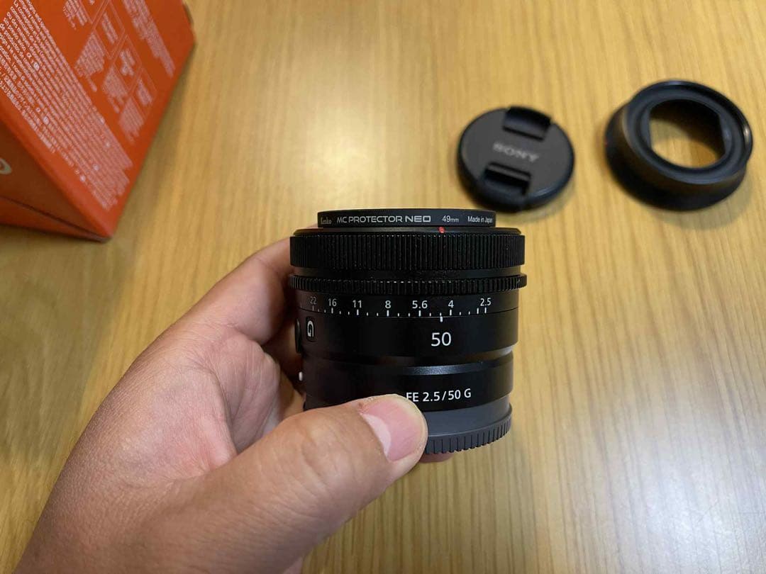 Sony FE 50mm F2.5 G 単焦点レンズ