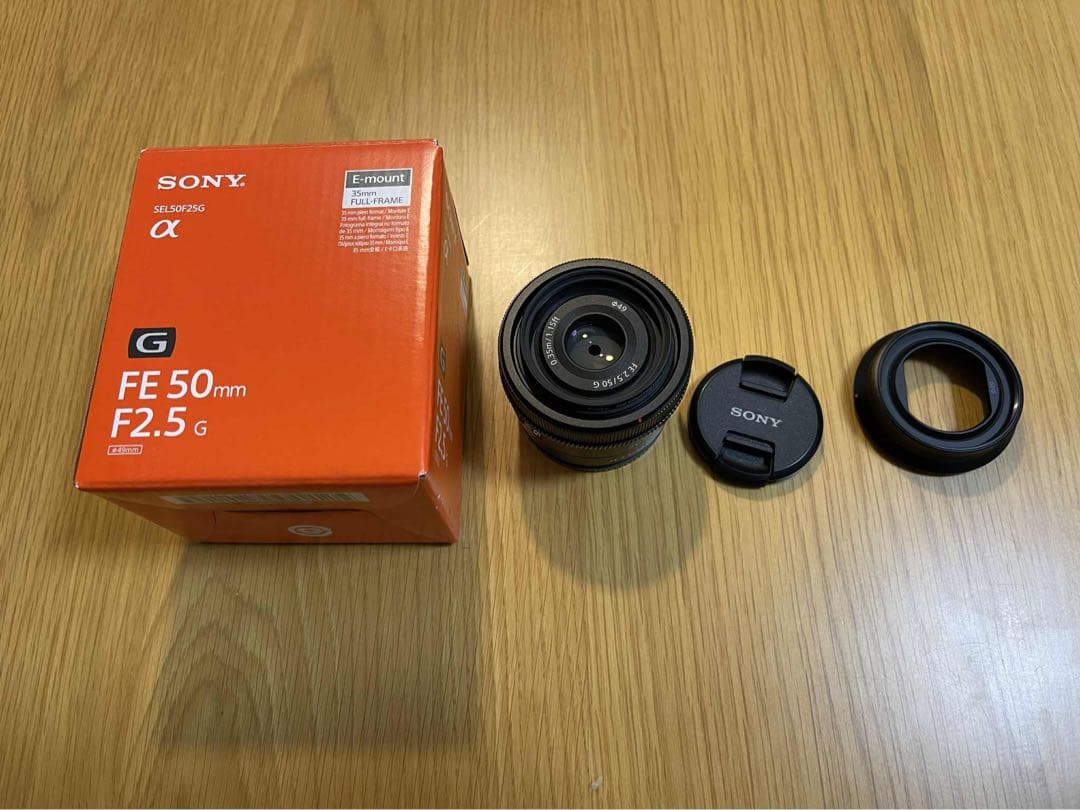 Sony FE 50mm F2.5 G 単焦点レンズ