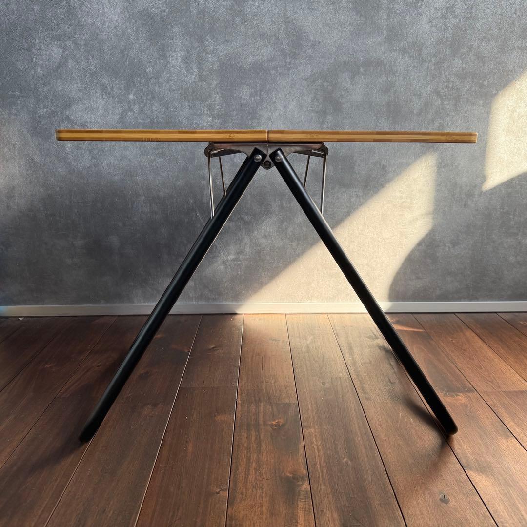 スノーピーク peak Myテーブル竹 ブラック FES-132 雪峰祭