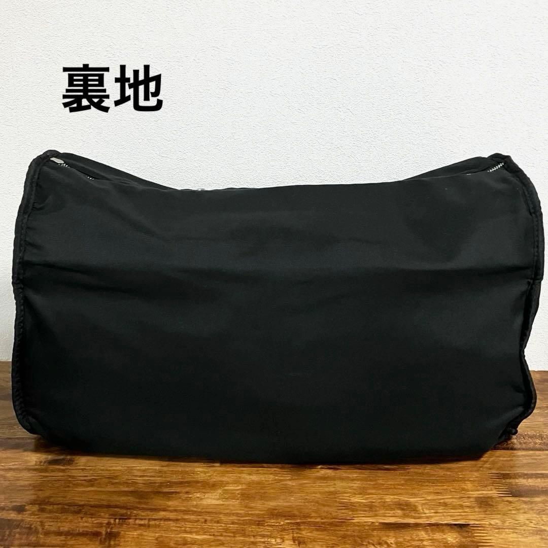 【ZARA】ザラ2way仕様 ボストンバッグ 大容量 合成皮革 ブラック 旅行用