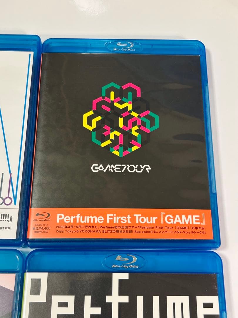 【6枚セット ステッカー付き】 初回盤 Perfume 初期 Blu-ra